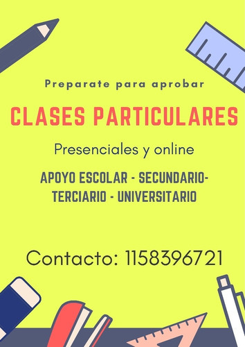 Imagen 1 de 2 de Clases De Matemática Y Otras Materias. Zona Monte Grande.