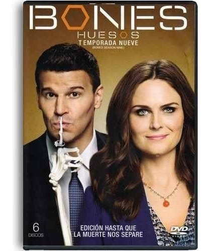 Bones Huesos Paquete Temporadas 1 2 3 4 5 6 7 8 9 Dvd