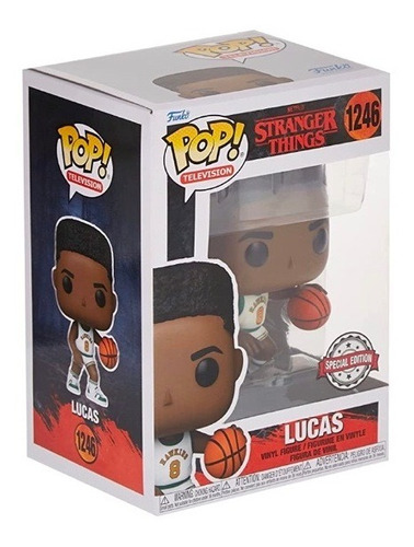 Funko Pop! Tv: Stranger Things Lucas Baskeball