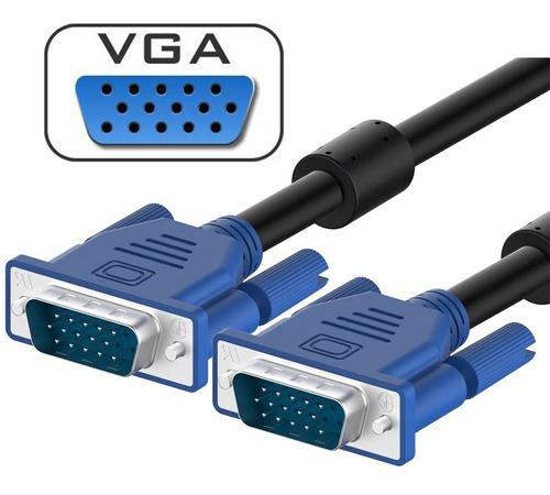 Cable 5mts Vga High Quality Con Filtros