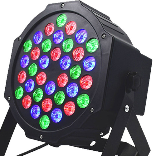 Canhão Slim 36 Leds Rgb Dmx Bivolt 110/220v - Marca Lorben