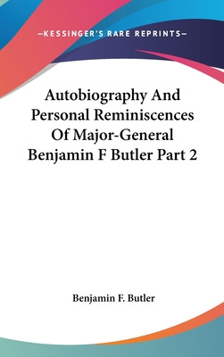 Libro Autobiography And Personal Reminiscences Of Major-g...