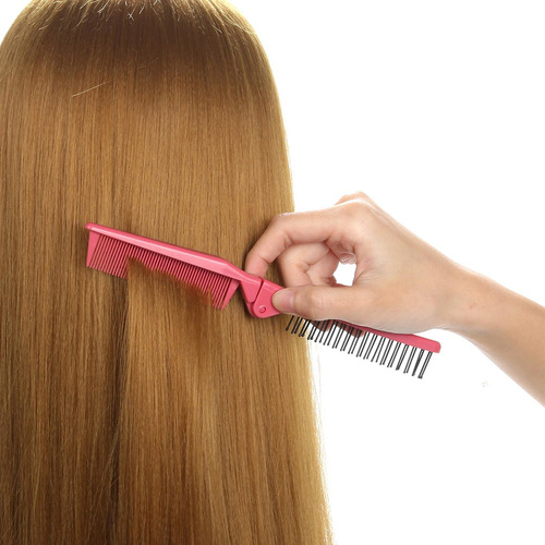2 Uds Cepillo De Peine De Pelo Plegable Cepillo De