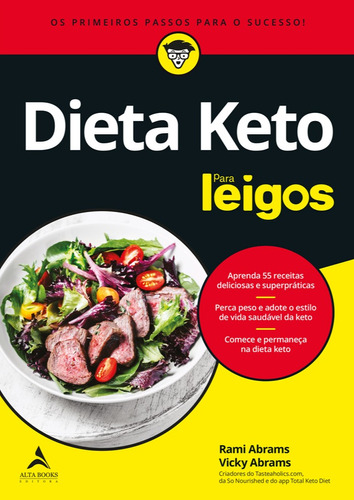 Dieta Keto para leigos: os primeiros passos para o sucesso, de Abrams, Rami. Série Para leigos Starling Alta Editora E Consultoria  Eireli, capa mole em português, 2021