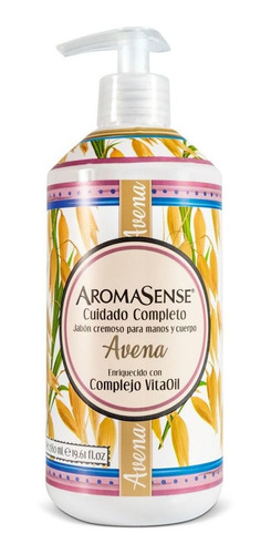 Jabon Liquido Avena X580ml Aromasense - mL a $46