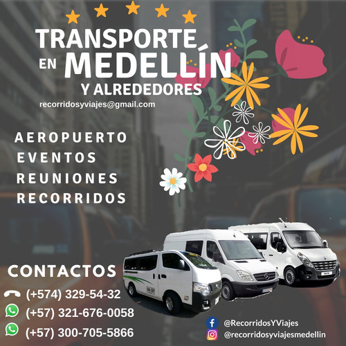 Imagen 5 de 6 de Transporte En Vans / Paseos / Aeropuerto / Dias De Sol