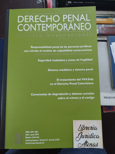 Derecho Penal Contemporáneo N° 51