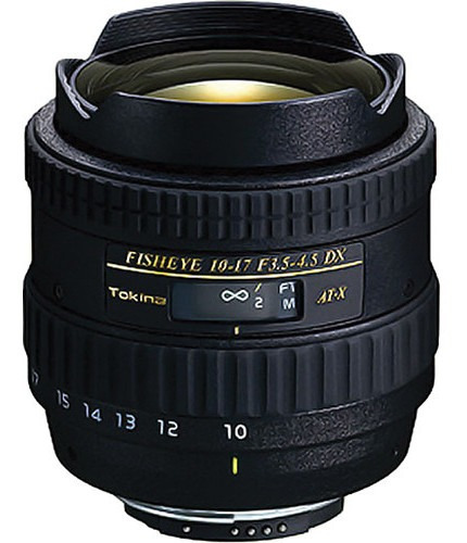Objetiva Tokina At-x 10-17mm Fisheye F3.5-4.5 Dx Para Nikon