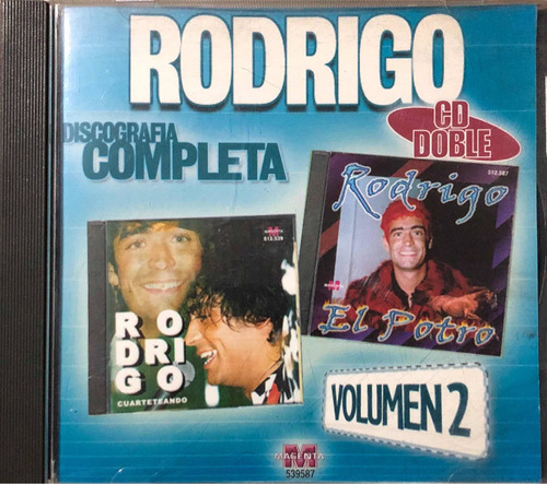  Rodrigo Cd. Discografía Completa Vol.2 Importado Argentina