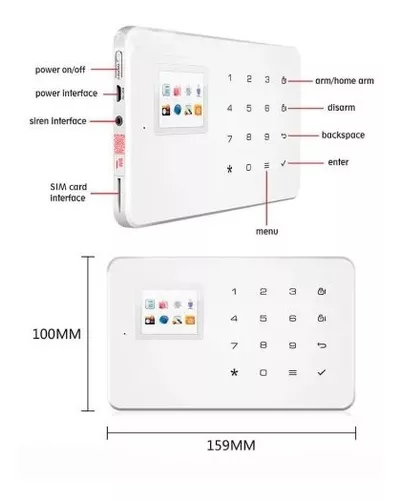 ALARMA GSM INCLUYE INSTALACION - PSecurity