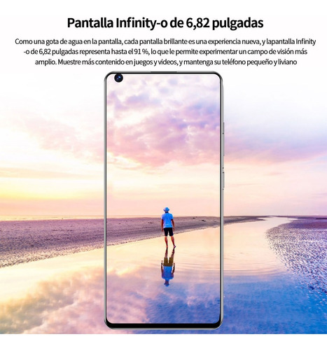 Imagen 2 de 10 de Teléfonos Ultraligeros A52s De 6.82 Pulgadas, 16 Gb, Wcdma,