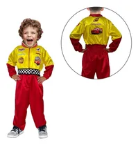 Comprar Disfraz De Piloto De Carreras - Traje Rayo Mc Queen - Disfraz De Cars - Uniforme Disfraz Rayo Mcqueen - Disfraz De Halloween - Cosplay Formula Disney