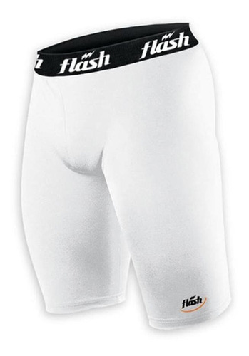 Flash Bermuda Kids - Spandex Blanco