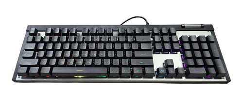 Teclado Gamer De Membrana Rgb Aula F3020