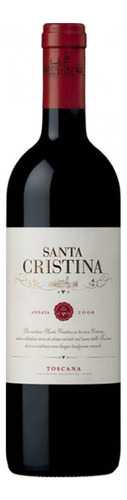 Pack De 4 Vino Tinto Santa Cristina Sangiovese - Cabernet Fr