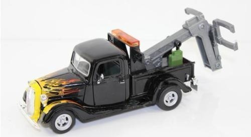 Ford Pickup 1937 1/24 Motor Max Grua