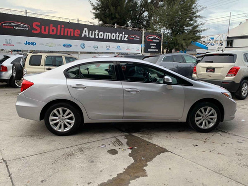 Imagen 1 de 10 de Honda Civic 2012 4p Dmt Ex Sedan Aut