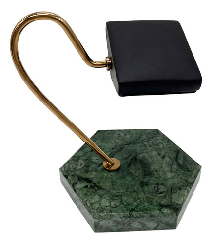 Expositor For Reloj, Base De Mármol Natural Verde, Soporte