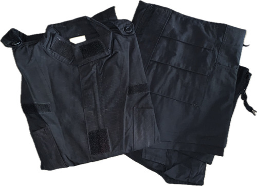 Uniforme Negro Chaquetilla Y Pantalón