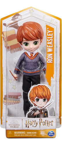 Wizarding World Harry Potter, Muñeco Ron Weasley De 8 Pulgad