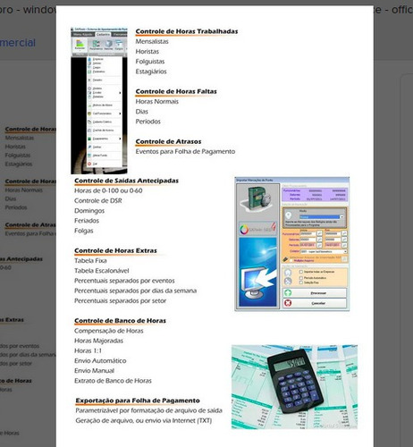 Imagem 3 de 4 de Software Sapewin De Tratamento De Ponto -licença De Vitlícia
