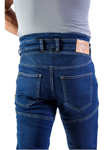 Pantalón Motociclista Kevlar Black Label Biker Stelvio