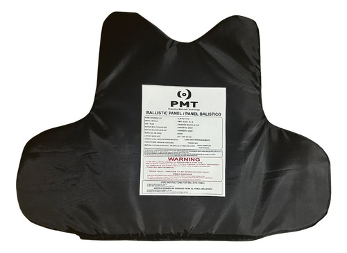 Chaleco Táctico Antibalas Kevlar Nivel 3a Negro