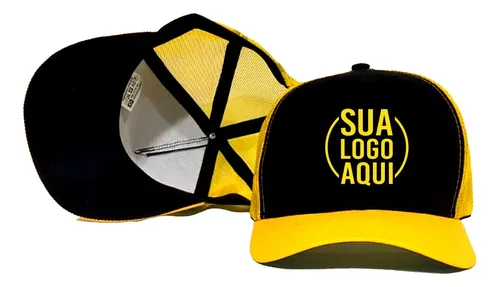 comprar Boné Personalizado Com Sua Logo Super Cap Telinha Aba Curva