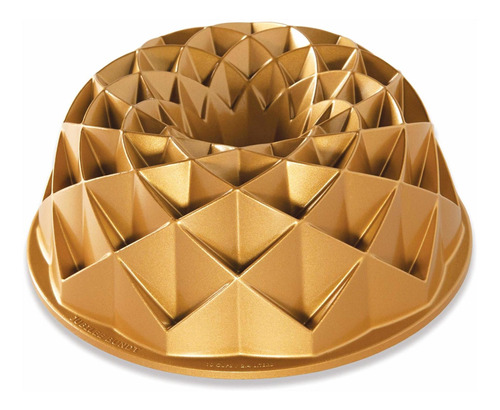 88377 Nordic Ware Jubilee Bundt Pan Uno Dorado