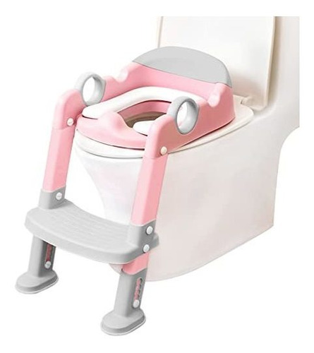 Potty Training Seat With Step Stool Ladder For Kids Hh1xv