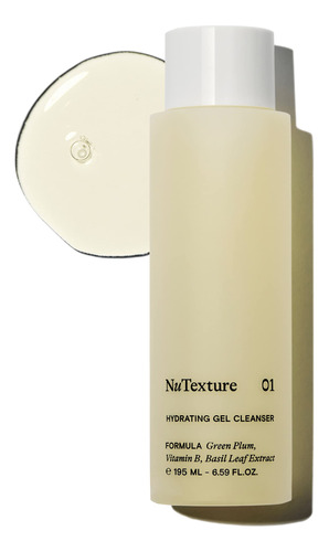 Nutexture Limpiador De Gel Hidratante, Limpiador Facial Dia.