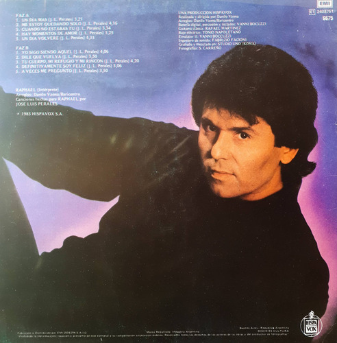 Raphael - Sigo Siendo Aquel Lp (Usado)