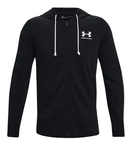 Moletom Under Armour Rival Fleece Big Logo Vermelha e Preta