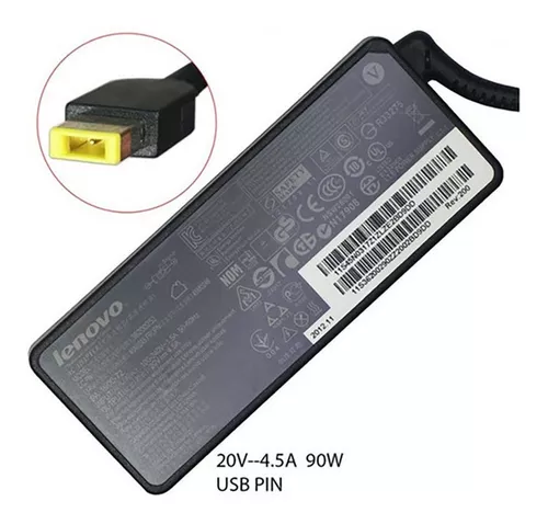 Cargador Lenovo Thinkpad L560 20v/3.25a 65w Punta Rectangula