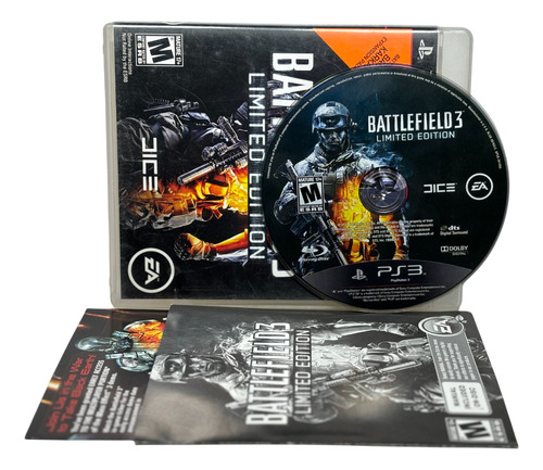 Battlefield 3 Limited Edition Ps3 (Reacondicionado)