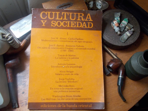 Cultura Y Sociedad Nº 1/ Barran, Rein, Lezama, Nahum,...