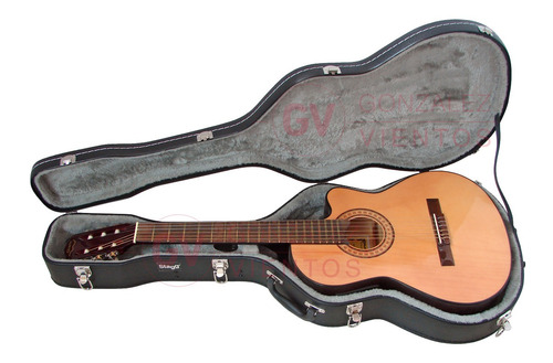 Estuche Rigido Stagg Gecc Para Guitarra Clasica / Criolla
