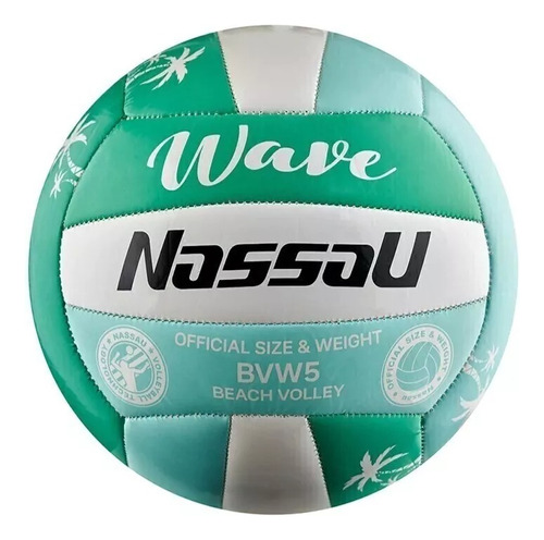 Pelota De Beach Voley Nassau Wave Numero 5 Playa Volley