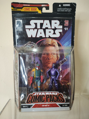 Star Wars Cómic Pack Boba Fett Ra 7 Droid Hasbro (nuevo)