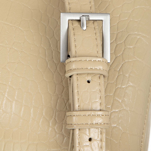 Bolsa Backpack Cloe Oronia Mediano Color Beige