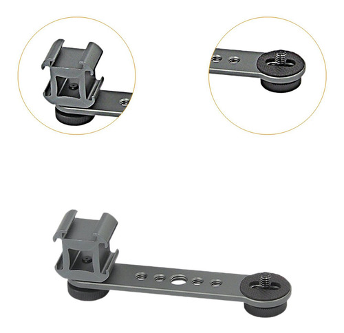Suporte De Sapata Fria Tripla, Suportes De Expansão, Cinza