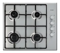 Comprar Anafe James Supergas 4 Hornallas Empotrar Inox Color Negro