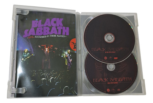 Black Sabbath Gathered In Their Masses Dvd + Cd Edición Especial