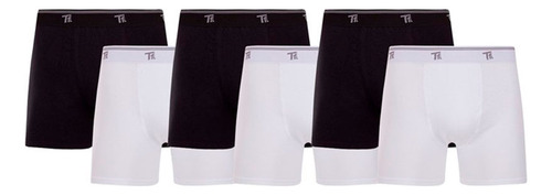 Kit 6 Cuecas Boxer Trifil Com Tecnologia Sem Costura