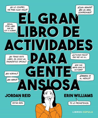 El Gran Libro De Actividades Para Gente Ansiosa- Jordan Reid