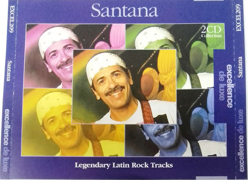 Santana Legendary Latin Rock Tracks Excellence De Luxe 2 Cds