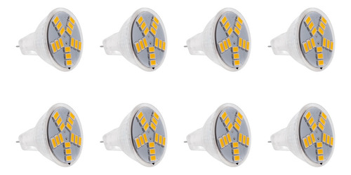 Bombilla Led Mr11 Gu4 De 3 W, 250 Lm, 15 5630 Smd, Luz Blanc