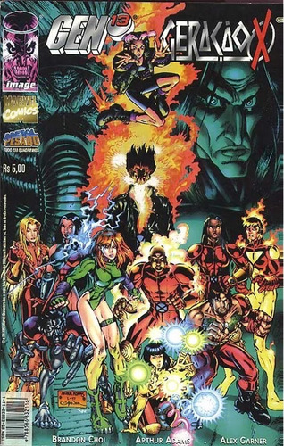 Gen 13 E Geração X Image Marvel Comics Crossover X-men