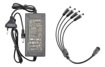 Comprar Fuente Poder 12v 8a + Cable Poder + Pulpo De 4 Salidas