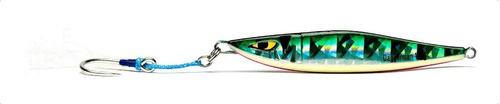 Señuelo Daggerman Jig 200g Marca Mustad Para Pesca Vertical Color GREEN MAKAREL